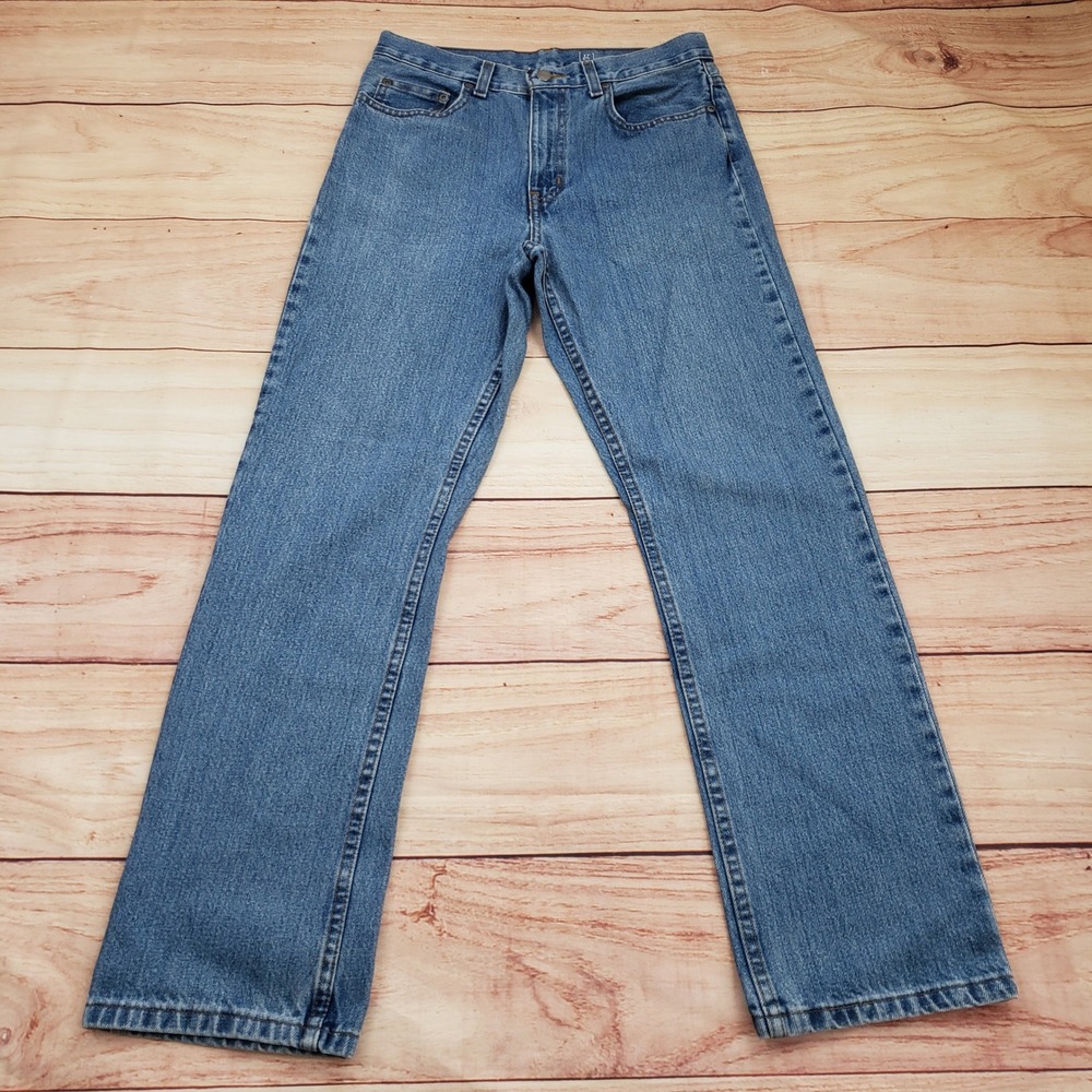 George Regular Fit Jeans Mens 29x30 Blue Denim‎ Casual Everyday Pants Outdoor